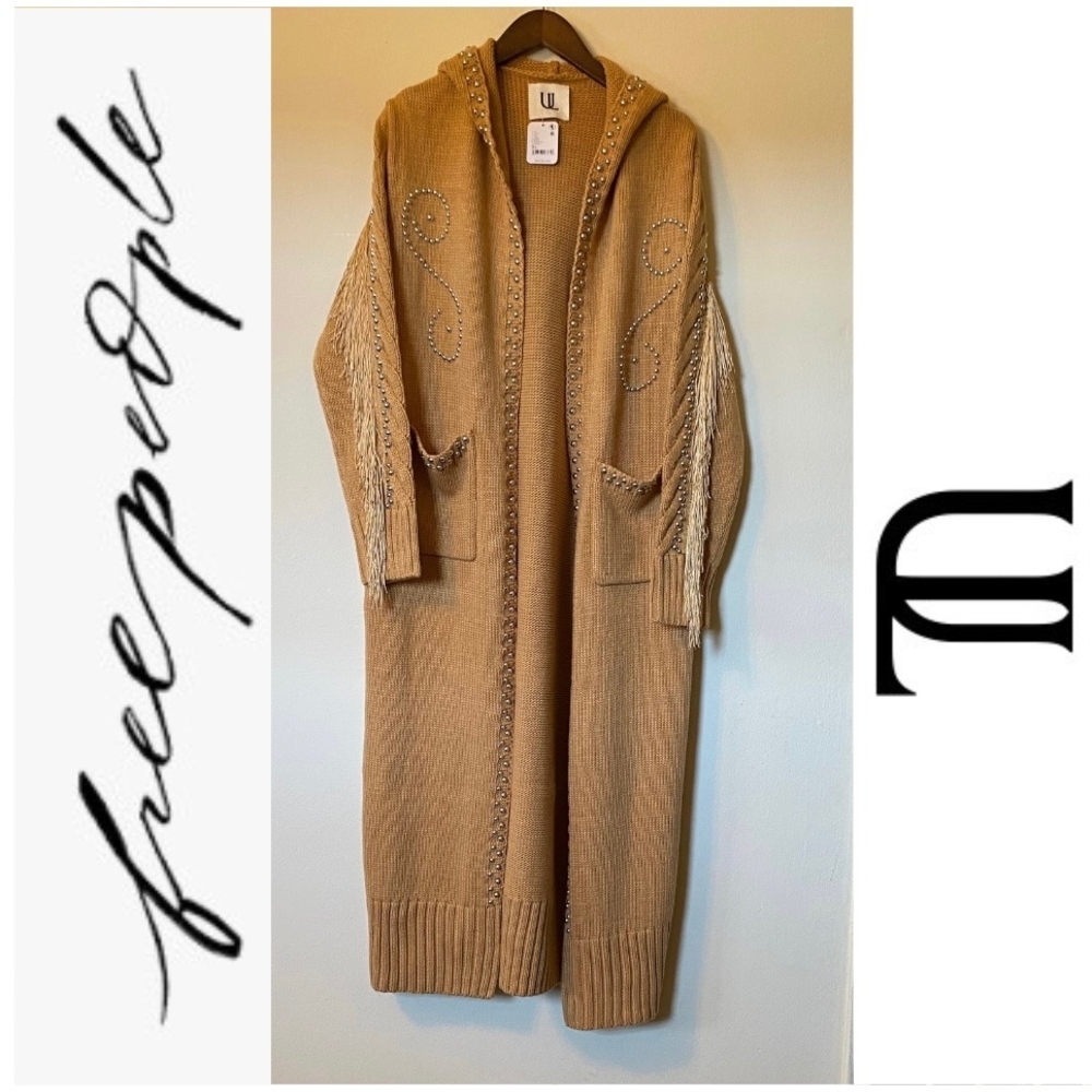 FPxUnderstatedLeather | Embellished Cardigan